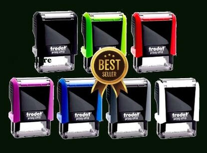 Trodat 4910- up to 3 lines 26 characters, 26mm x 9mm Php450